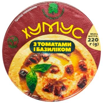 Kochubey's Oaks Hummus with Tomatoes and Basil 220g - buy, prices for ULTRAMARKET - photo 2