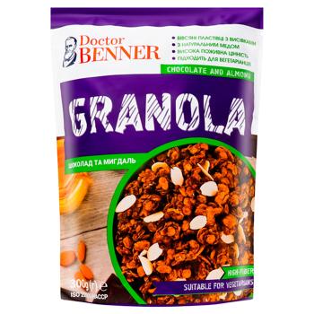 Гранола Doctor Benner Шоколад и миндаль 300г - купить, цены на ЕКО Маркет - фото 1