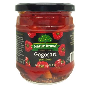 Перец Natur Bravo Gogosari маринованный 430мл - купить, цены на КОСМОС - фото 1