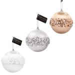 Koopman Christmas Ball with Beads 10cm