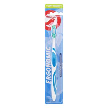 Auchan Ergonomic Toothbrush soft - buy, prices for Auchan - photo 2