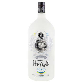 Hetman Vodka 40% 1.75l - buy, prices for COSMOS - photo 1
