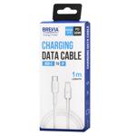 Кабель Brevia USB Type-C/Lightning 30Вт 1м белый
