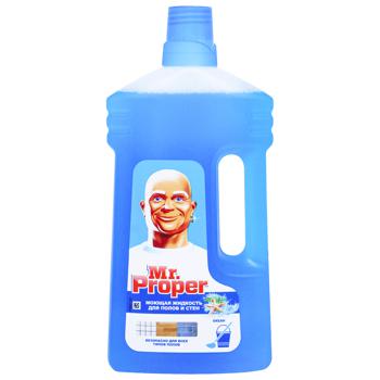 Mr. Proper Cotton Flowers Washing Liquid for Floors and Walls 1l - buy, prices for NOVUS - photo 2