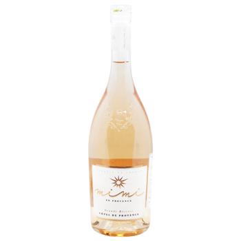 Вино Mimi En Provence Cotes De Provence розовое сухое 12,5% 0,75л - купить, цены на КОСМОС - фото 1