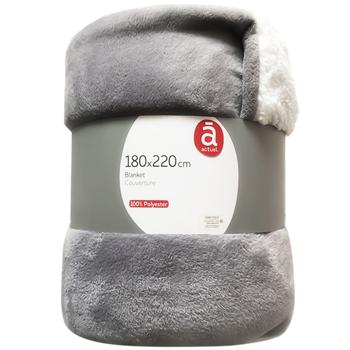 Actuel Slee Plaid 180*220cm - buy, prices for Auchan - photo 1