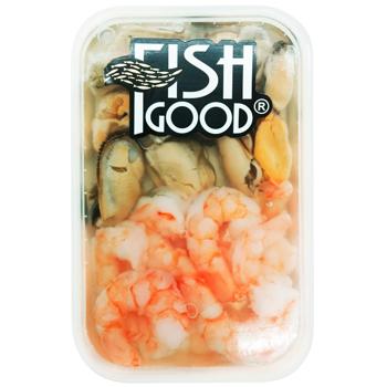 Fish Good Shrimp with Mussels in Oil 200g - buy, prices for Chudo Market - photo 2