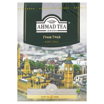 Чай чорний Ahmad Tea Граф Грей листовий 200г - купити, ціни на Епіцентр FOOD - фото 3