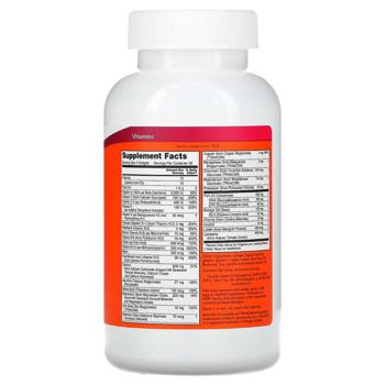 Витамины для беременных, Now Foods, 180кап - купити, ціни на Біотус - фото 2