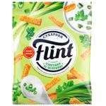 Сухарики Flint пшенично-ржаные со вкусом сметаны с зеленью 70г