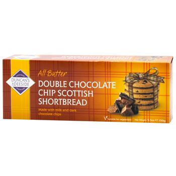 Duncan's of Deeside Chocolate Shortbread Cookies 150g