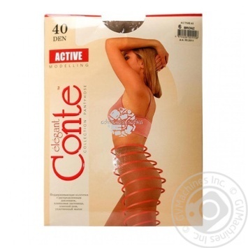 Колготи Conte 40den Active 6 Shade х10 купити, ціни на МегаМаркет - фото 1