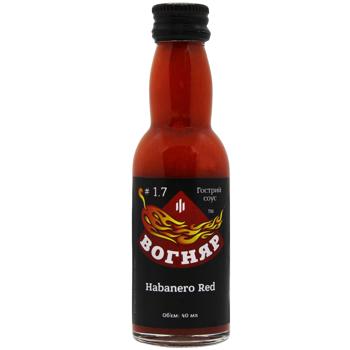 Соус Вогняр Habanero Red острый 40мл
