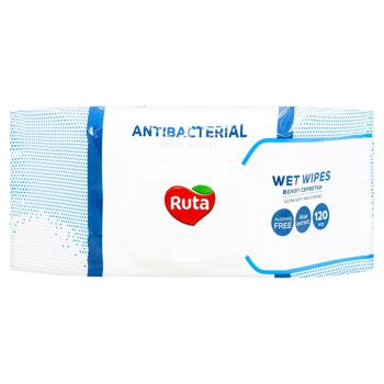 Ruta Antibacterial Wet Wipes 120pcs - buy, prices for Supermarket "Kharkiv" - photo 1