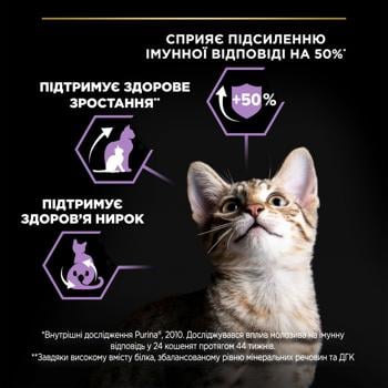 Корм сухий Purina Pro Plan Healthy Start з куркою для кошенят 10кг - купити, ціни на MasterZoo - фото 5