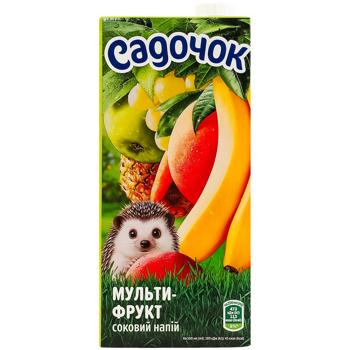 Напій соковий Садочок Мультифрукт 0,95л - купити, ціни на КОСМОС - фото 3