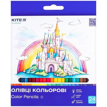 Kite Classic Color Pencils 24pcs - buy, prices for ULTRAMARKET - photo 1