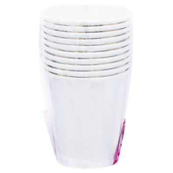 Набір стаканчиків паперових 10шт - купити, ціни на КОСМОС - фото 1