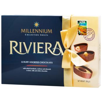 Конфеты Millennium Riviera Ассорти 250г - купить, цены на Чудо Маркет - фото 1