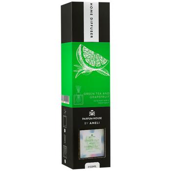 Parfum House by Ameli Green Tea and Grapefruit Aroma Diffuser 50ml - buy, prices for Supermarket "Kharkiv" - photo 1