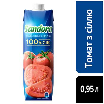 Sandora Tomato Juice with Salt 0.95l - buy, prices for Grono - photo 4