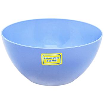 Ekodeo Plastic Salad Bowl 1l in assortment - buy, prices for Auchan - photo 1