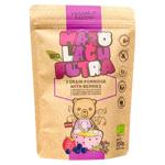 Каша Mazo Lacu вівсяно-гречано-пшоняна з ягодами органічна 200г