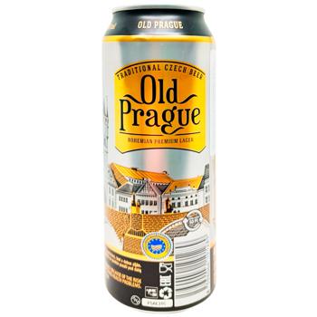 Old Prague Bohemian Premium Lager Light Beer 4.8% 0.5l - buy, prices for Epicentr FOOD - photo 1
