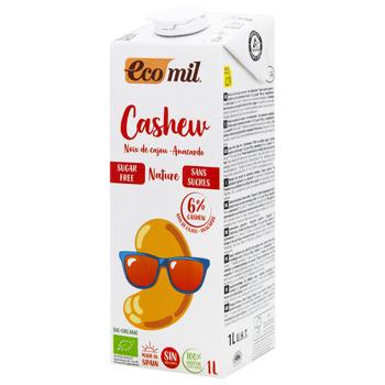 EcoMil Vegetable Milk with Cashews 1l - buy, prices for MegaMarket - photo 1
