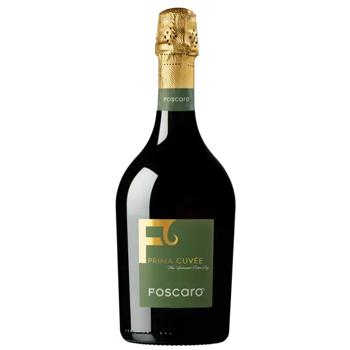 Foscaro Prima Cuvée White Extra Dry Sparkling Wine 11% 0.75l - buy, prices for Chudo Market - photo 1