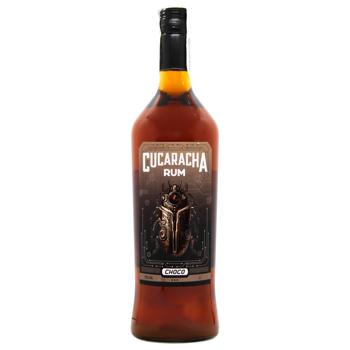 Напій алкогол. на основі рому Cucaracha Choco 35% 1 л - купити, ціни на AlcoHub - фото 1