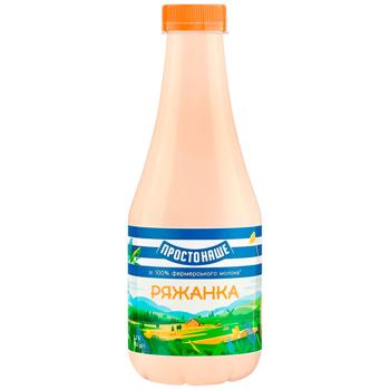 Prostonashe Ryazhenka 3.2% 750g - buy, prices for Chudo Market - photo 1