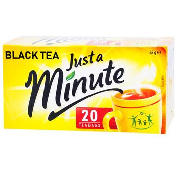 Minutka Just a Minute Black Tea 1.4g*20pcs - buy, prices for COSMOS - photo 1