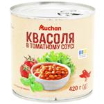 Auchan Beans in Tomato Sauce 420g