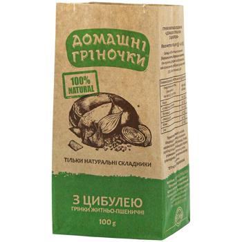 Гренки Домашние греночки с луком 100г