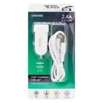 Ridea Car Charger micro-USB 2хUSB 2.4 A