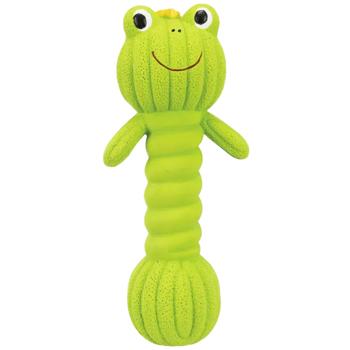 Trixie Latex Dumbbell Frog Toy with Squeaker for Dogs 18cm - buy, prices for MasterZoo - photo 1