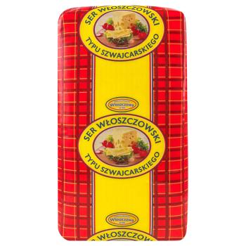 Włoszczowski Swiss Cheese 45% - buy, prices for Chudo Market - photo 1