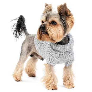 Светр для собак Pet Fashion Sam р.M сірий - купити, ціни на MasterZoo - фото 3