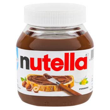 Паста ореховая с какао NUTELLA® 600г - купить, цены на Идеал - фото 1