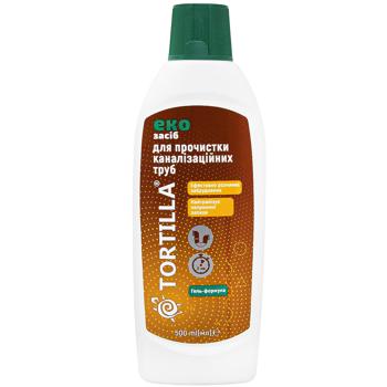 Очиститель для сливных труб Tortilla Эко 500г