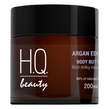 Масло для тела H.Q.Beauty Argan Edition интенсивное питание с молочным протеином 200мл - купить, цены на - фото 3