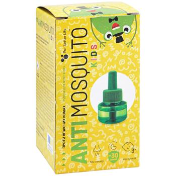 Рідина для фумігатора AntiMosquito Kids проти літаючих комах до 30 ночей 30мл - купити, ціни на Auchan - фото 3