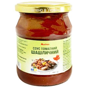 Соус томатный Auchan Шашлычный 450г