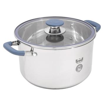 Каструля Krauff зі скляною кришкою 6,1л 24см - купити, ціни на МегаМаркет - фото 3