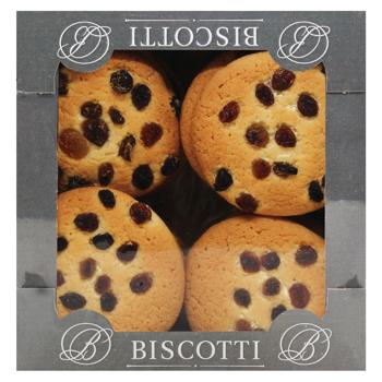 Печенье Biscotti Американское с изюмом 400г - купить, цены на Идеал - фото 2