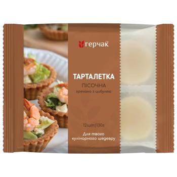 Тарталетка ГЕРЧАК пісочна гречана з цибулею 130 г - купить, цены на Эпицентр FOOD - фото 1