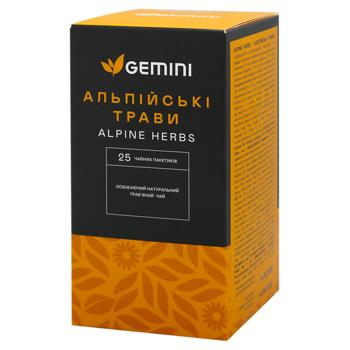 Чай травяной Gemini Альпийские травы 1,5г*25шт