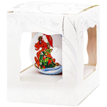 ASK Symbol of the Year Glass Christmas Ball with Landscape Design 6.5cm in Assortment - buy, prices for MegaMarket - photo 2