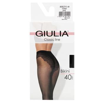 Колготи жіночі Giulia Bikini 40 Den р.2 Nero